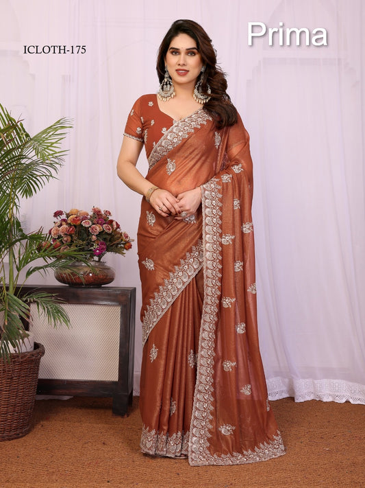 175 Icloth Vol-05 Prima Georgette Sarees