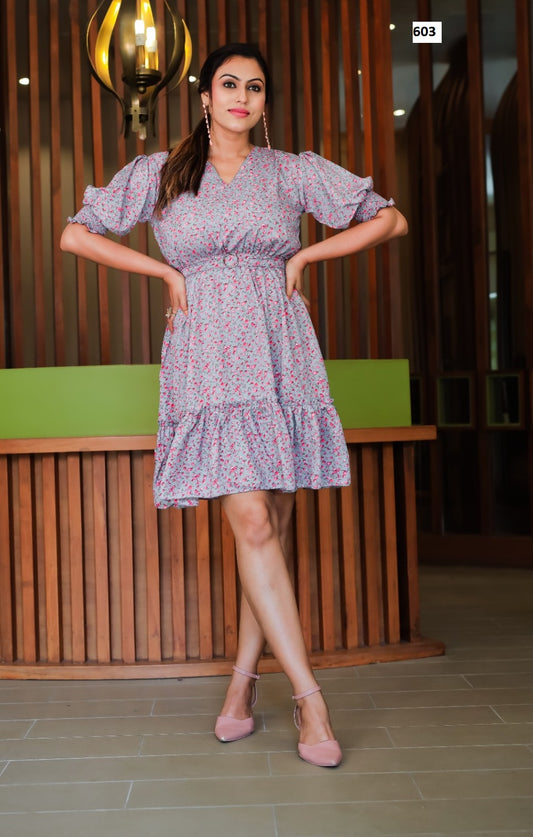 603 Maxi Vol 1 Aahvan Designs Western Dress