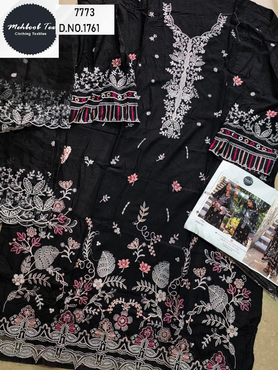 1761 Mehboob Tex Pure Reyon Pakistani Salwar Suits