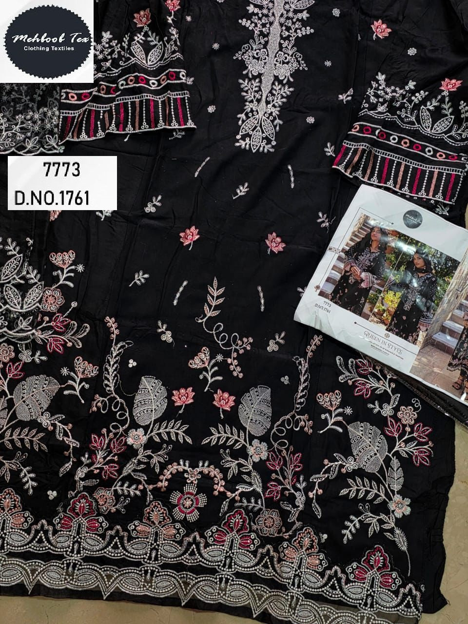 1761 Mehboob Tex Pure Reyon Pakistani Salwar Suits