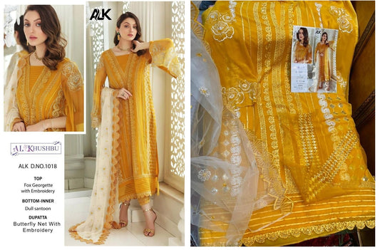 1018 Alk Pakistani Salwar Suits