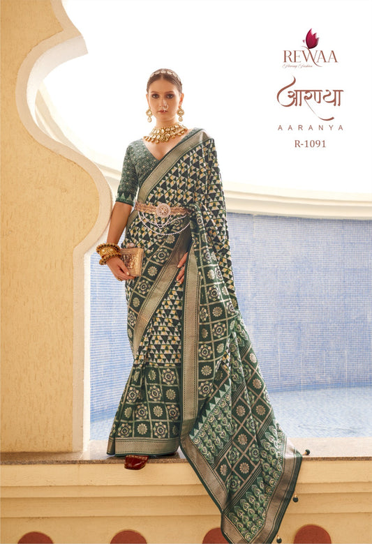 R-1091 Aaranya Rewaa Sarees