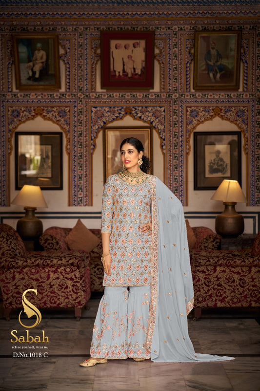 1018C Sabah Unstitched Suits
