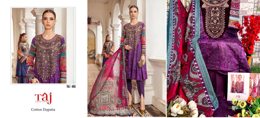 455 Taj Creations Pakistani Salwar Suits