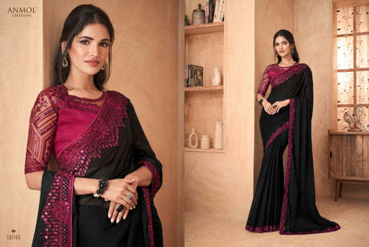 12013 Elegance Vol 16 Anmol Creations Sarees