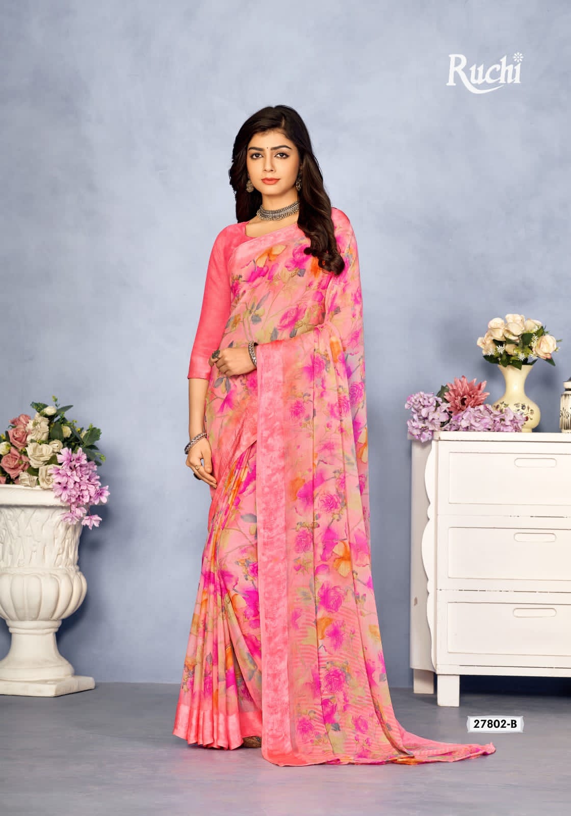 27802B Cherry Ruchi Sarees