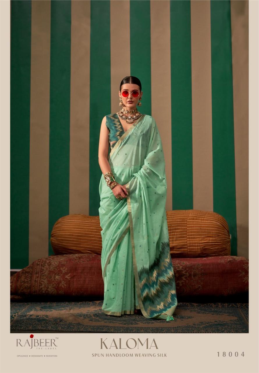 18004 Kaloma Rajbeer Weaving Sarees