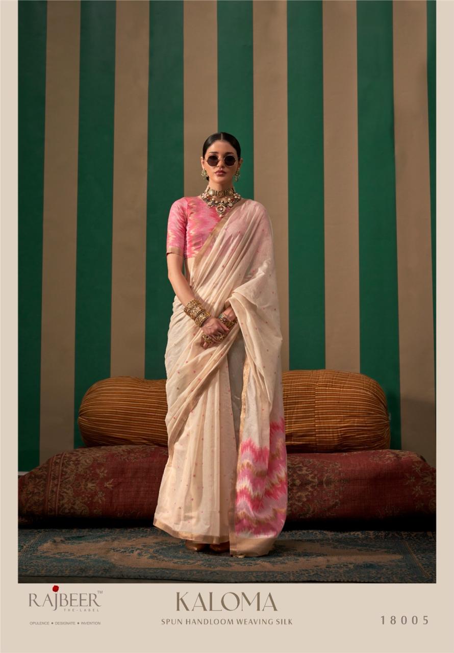 18005 Kaloma Rajbeer Weaving Sarees