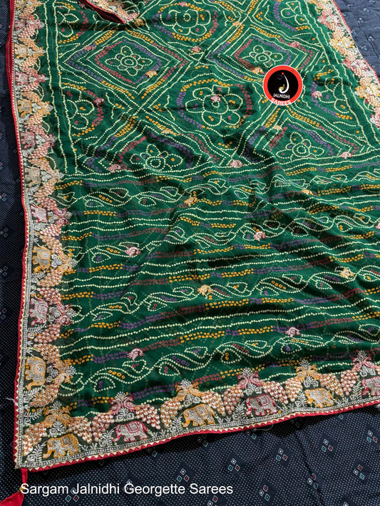 18007 Sargam Jalnidhi Georgette Sarees