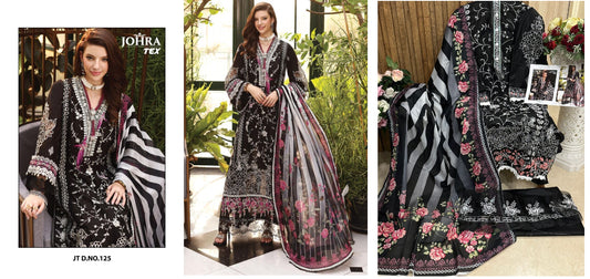 Jt-125 Johra Tex Pakistani Salwar Suits