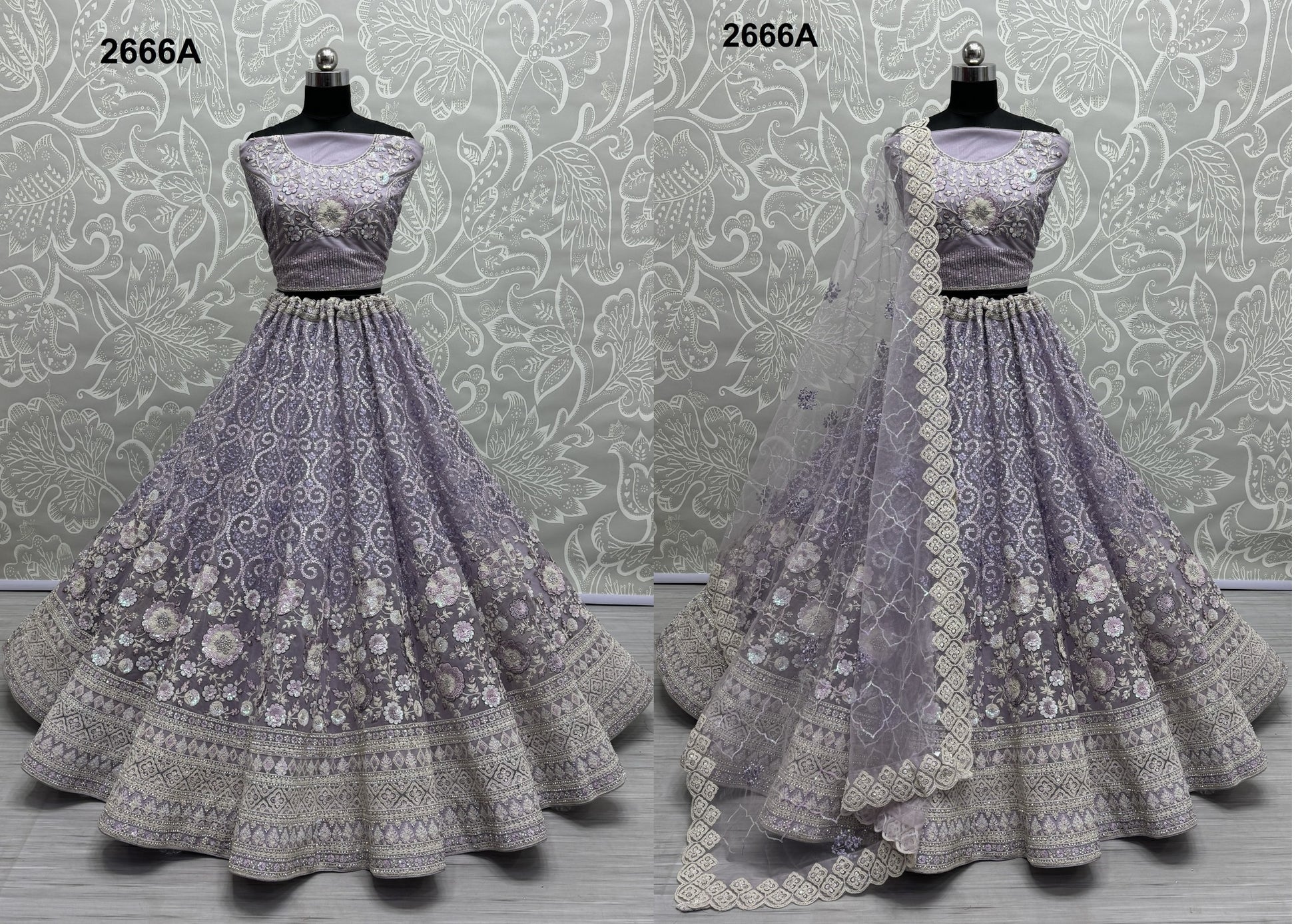 2666A Anjani Art Lehenga Choli