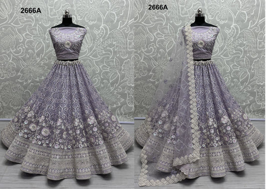 2666A Anjani Art Lehenga Choli