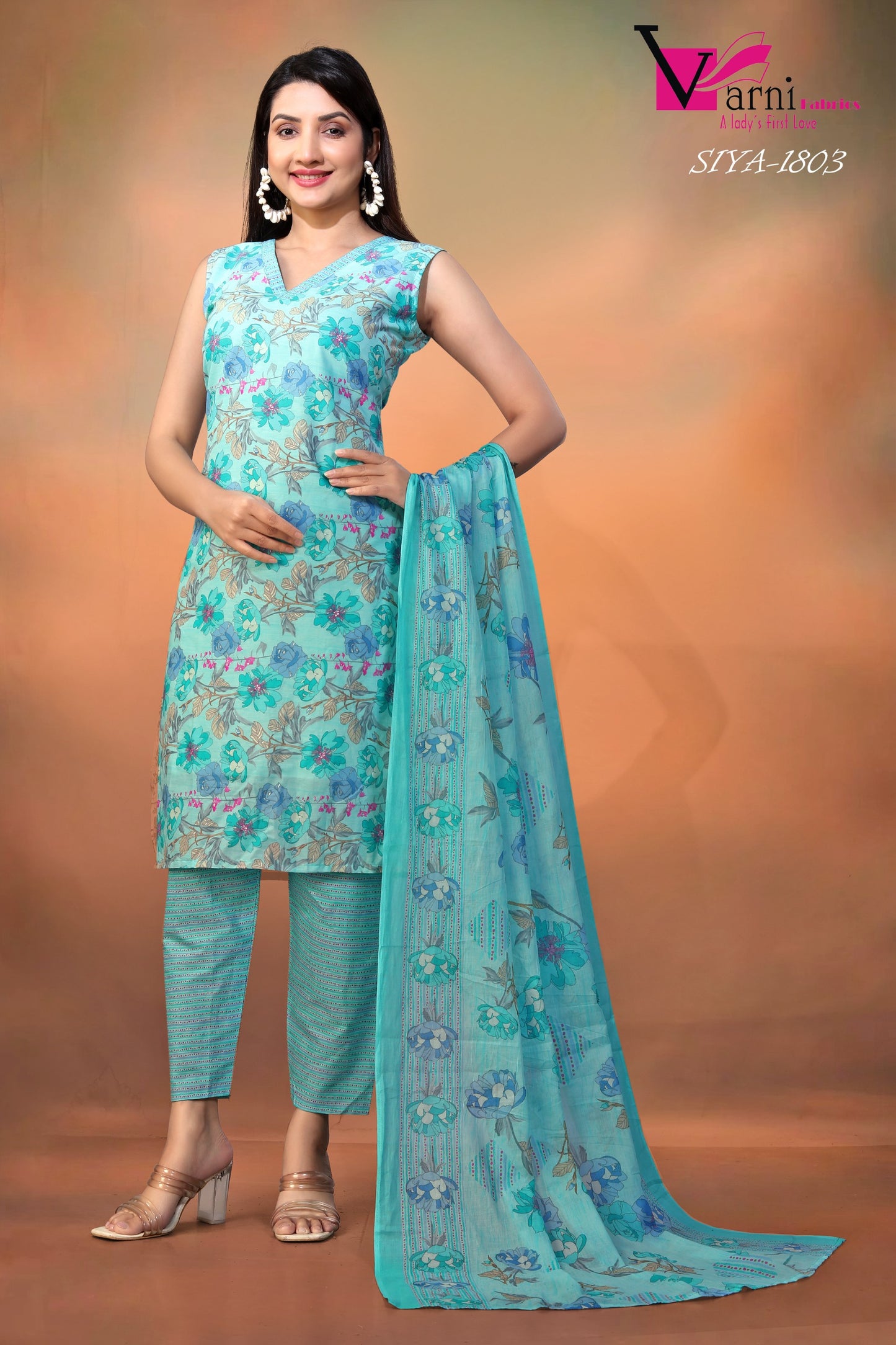 1803 Siya Varni Fabrics Linning Readymade Suits