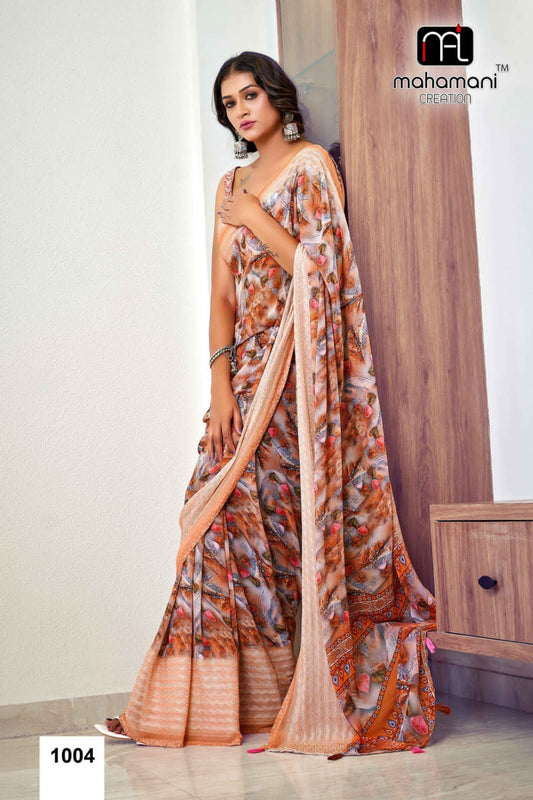 1004 Albeli Mahamani Creation Sarees