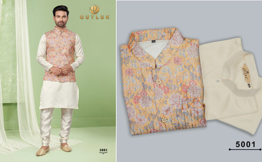 5001 Wedding Collection Vol 5 Outluk Mens Kurta Pyjama