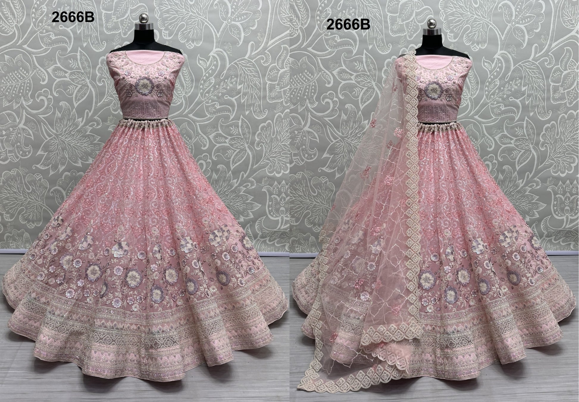 2666B Anjani Art Lehenga Choli