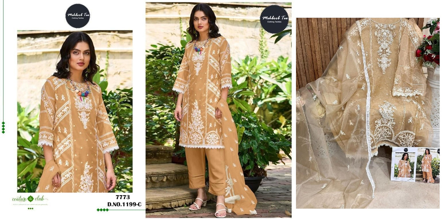 1199C Mehboob Tex Pakistani Salwar Suits