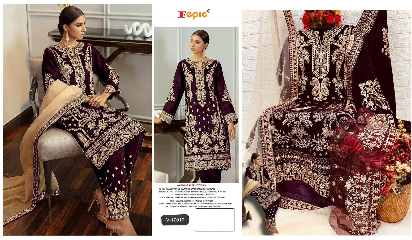 17017 Fepic Pakistani Salwar Suits
