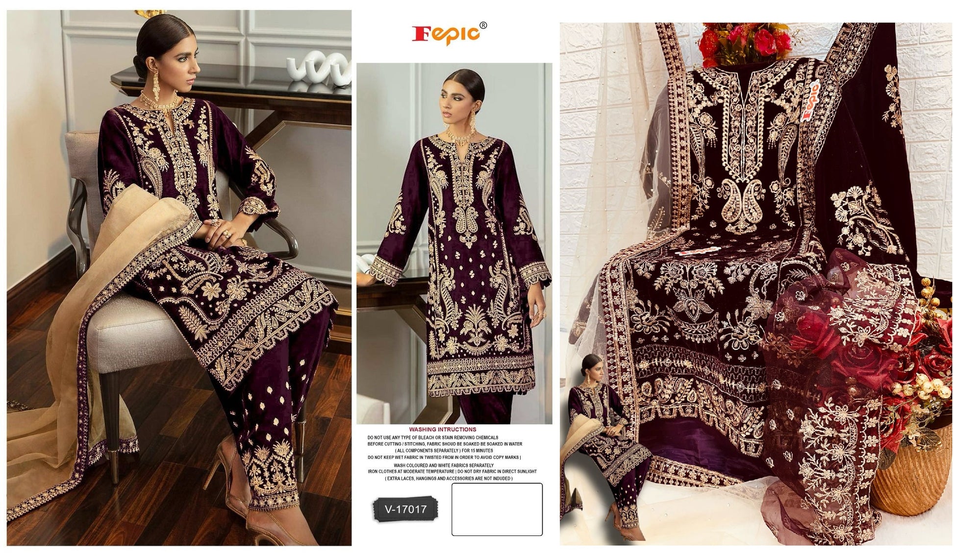 17017 Fepic Pakistani Salwar Suits
