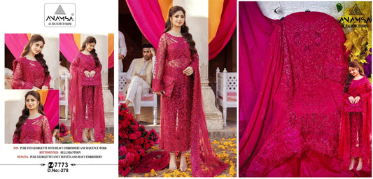 278 Anamsa Pakistani Salwar Suits