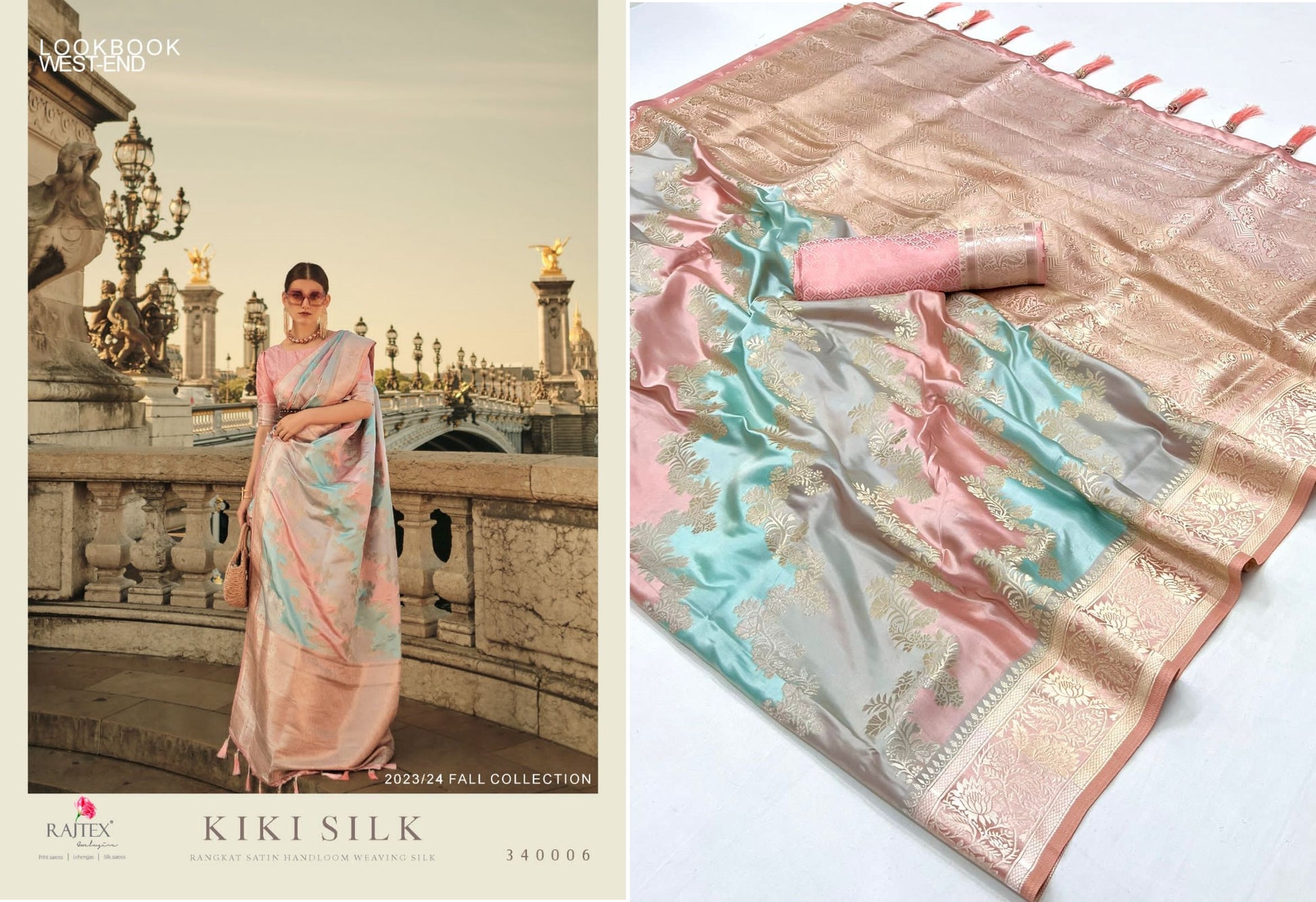 340006 Kiki Rajtex Sarees