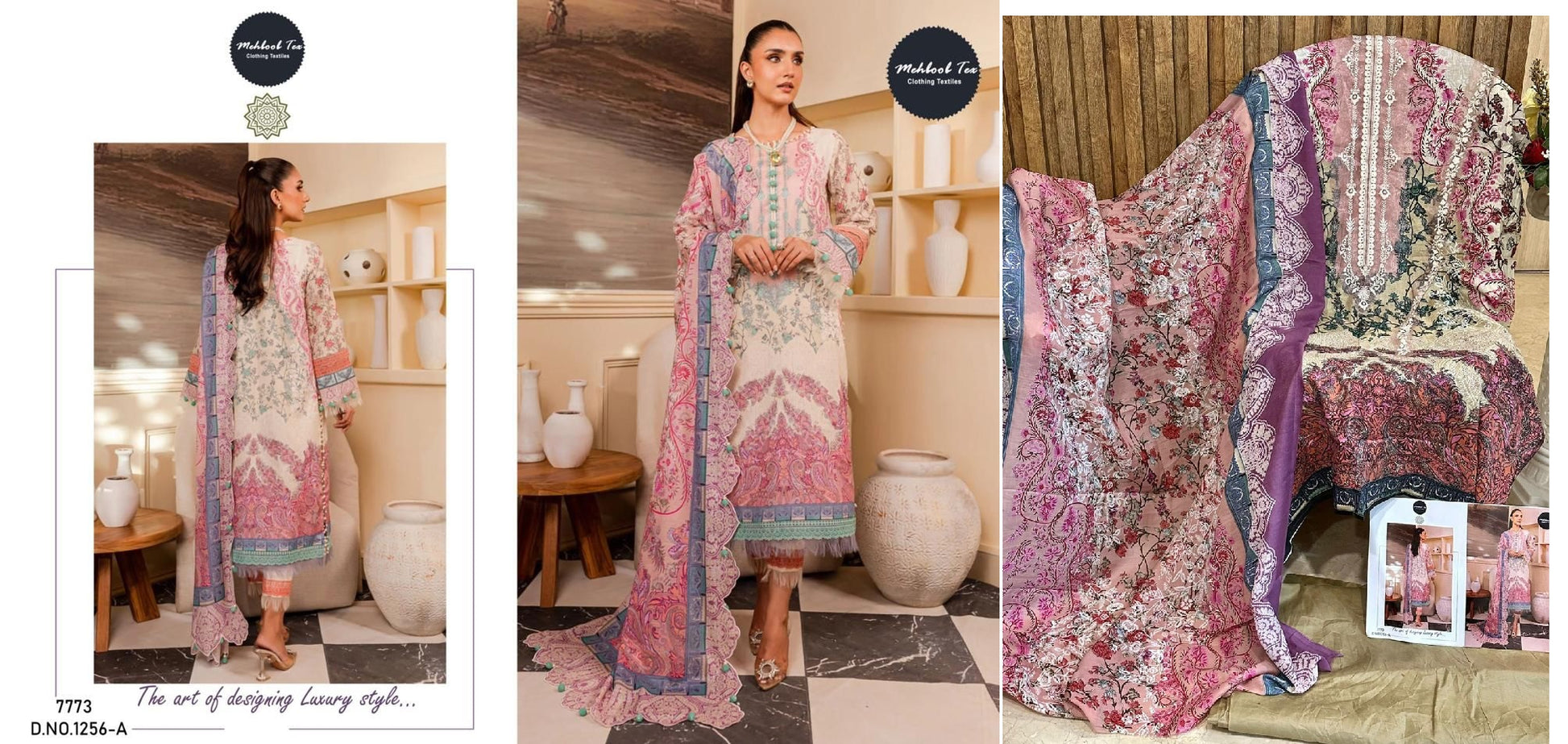 1256 Mehboob Tex Pakistani Salwar Suits