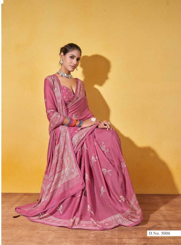 5006 Amrita Vol 5 Mahamani Creation Sarees