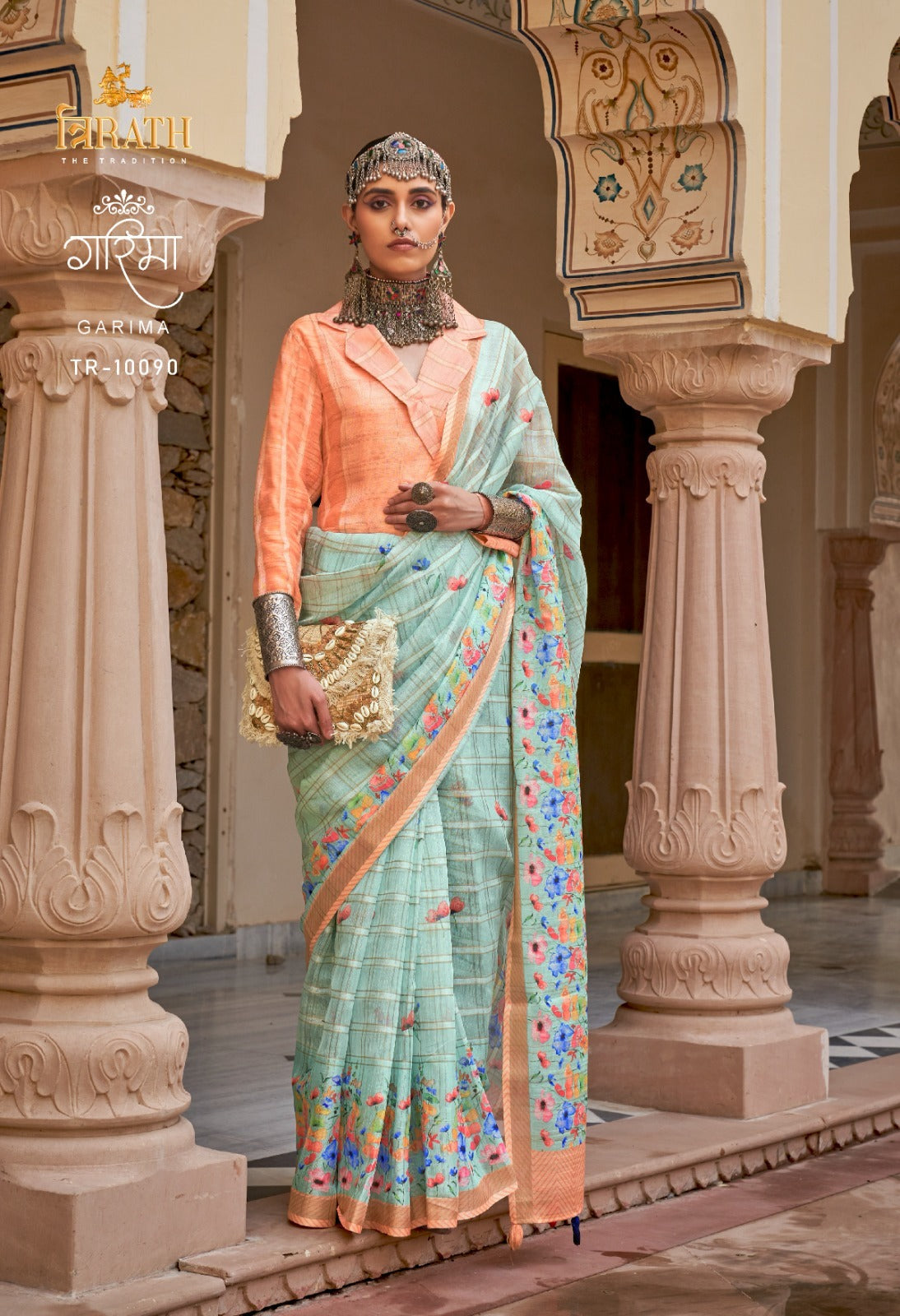 10090 Garima Trirath Sarees
