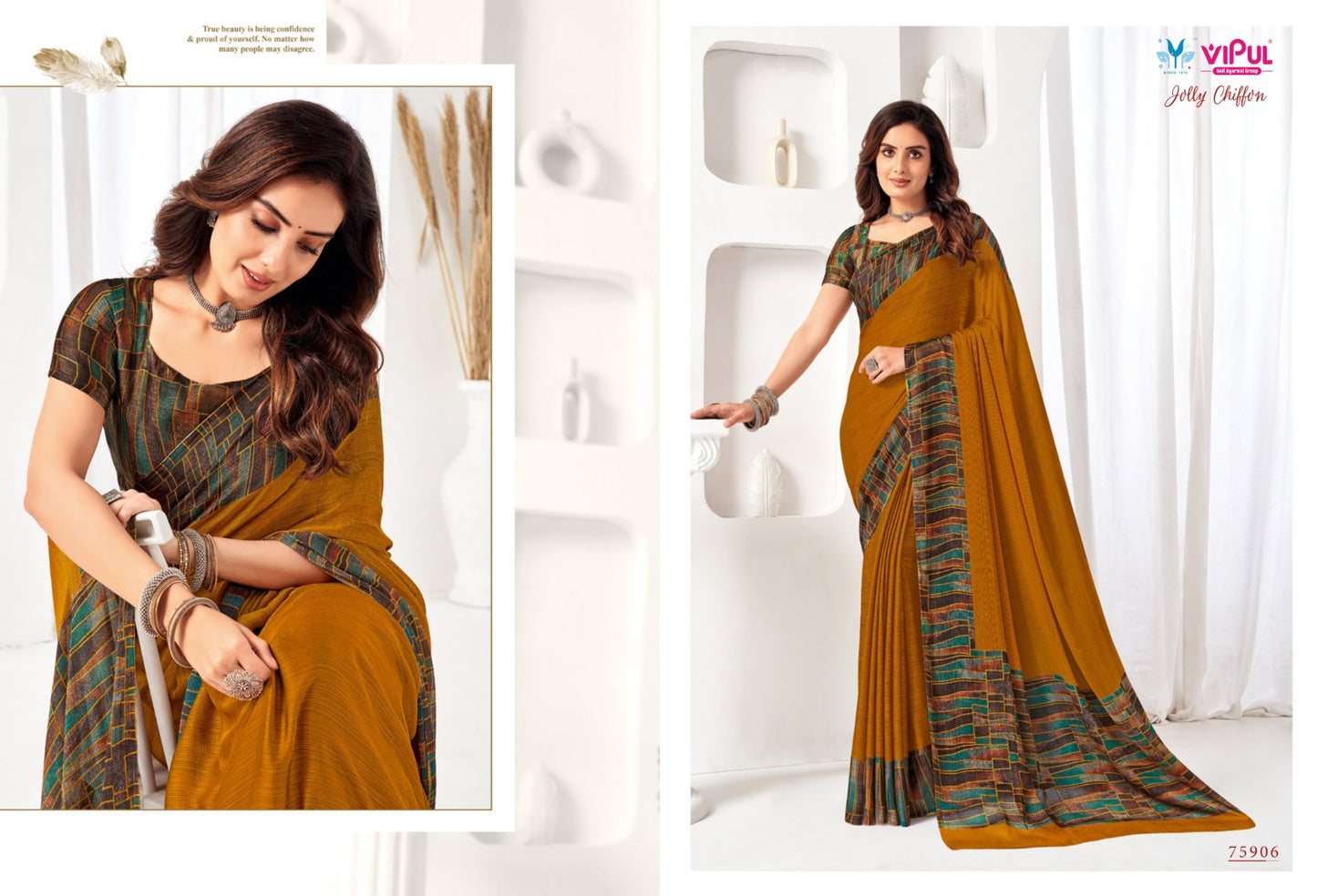 75906 Jolly Vipul Sarees