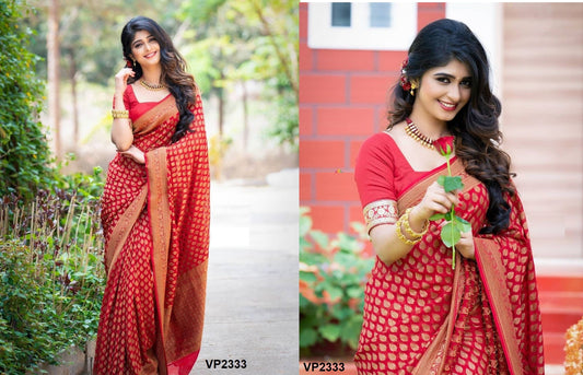 2333 Fashion Berry Sarees