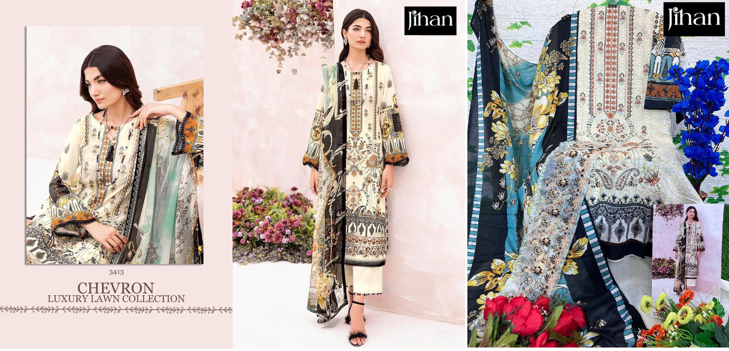 3413 Jihan Pakistani Salwar Suits