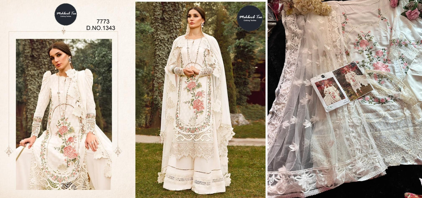 1343 Mehboob Tex Pakistani Salwar Suits