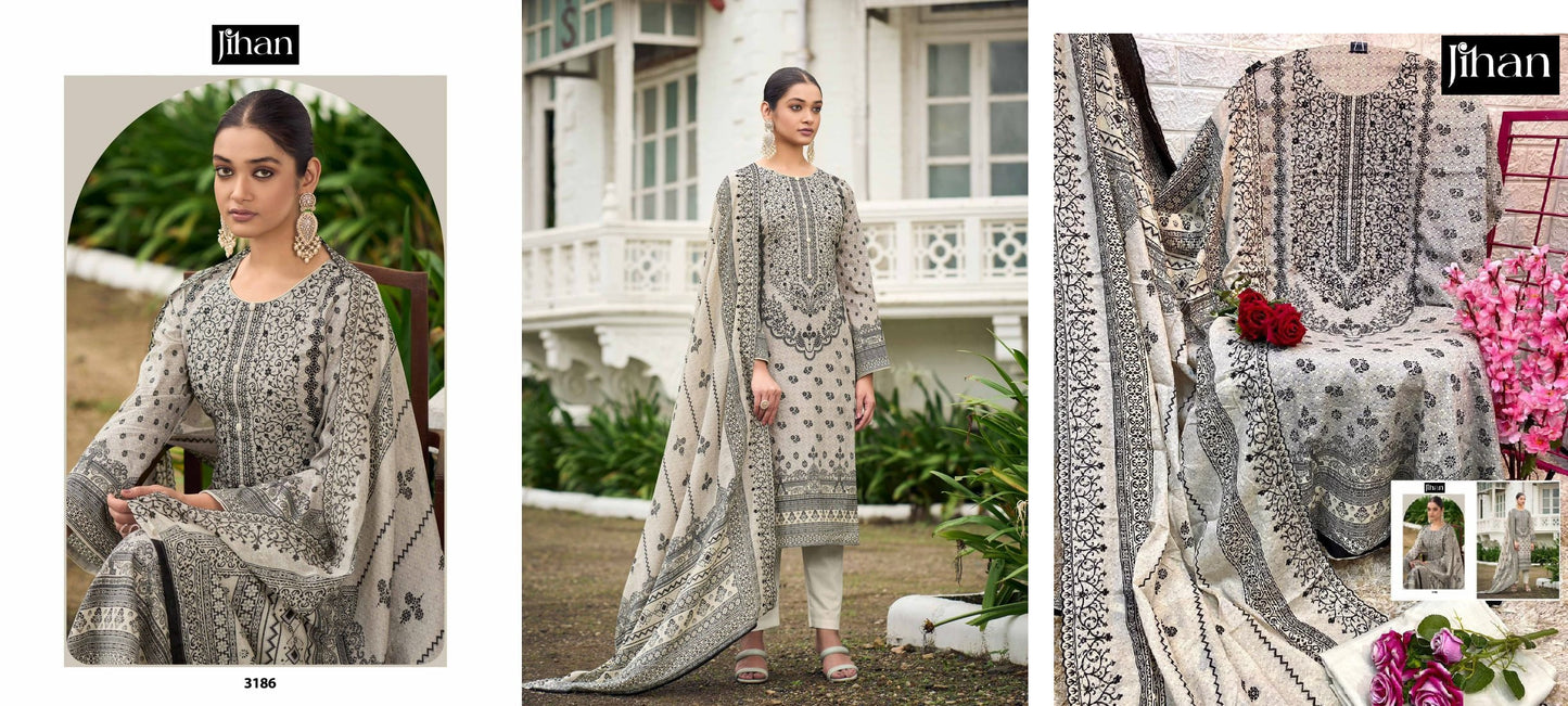 3186 Jihan Pakistani Salwar Suits