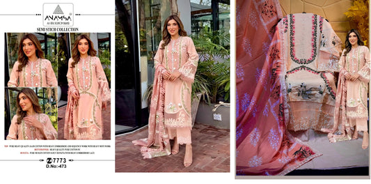 473 Anamsa Pakistani Salwar Suits