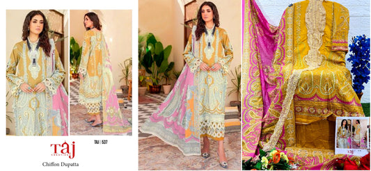 537 Taj Creations Pakistani Salwar Suits