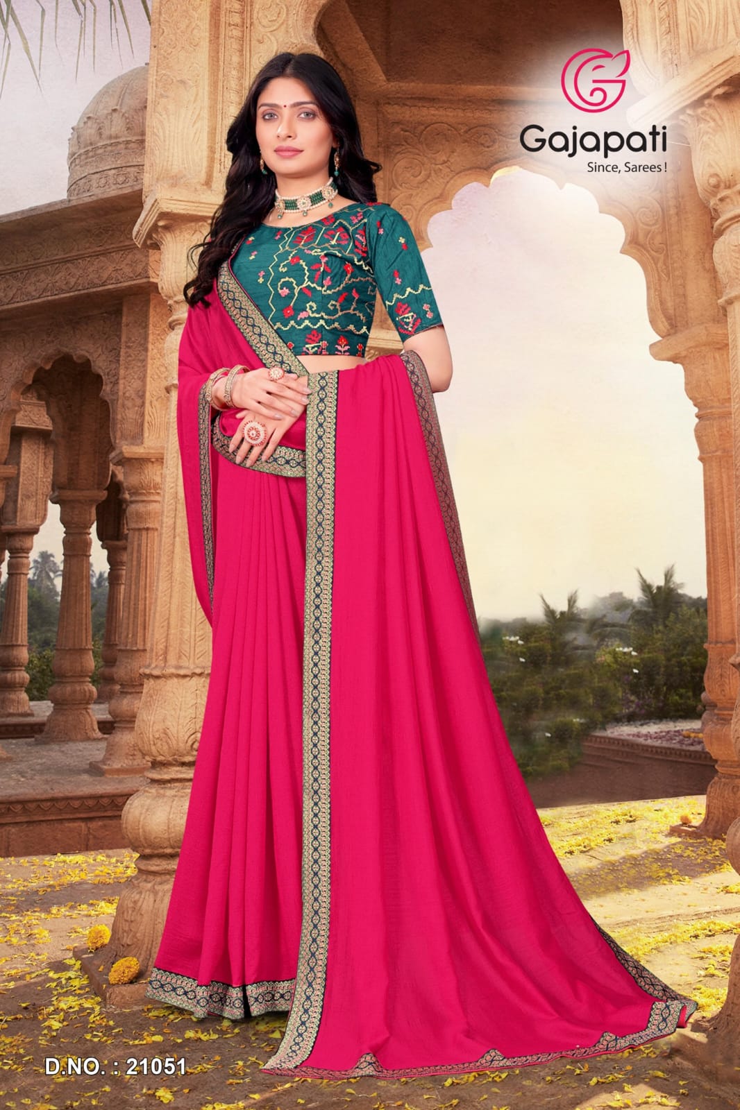 21051 Vihana Gajapati Sarees