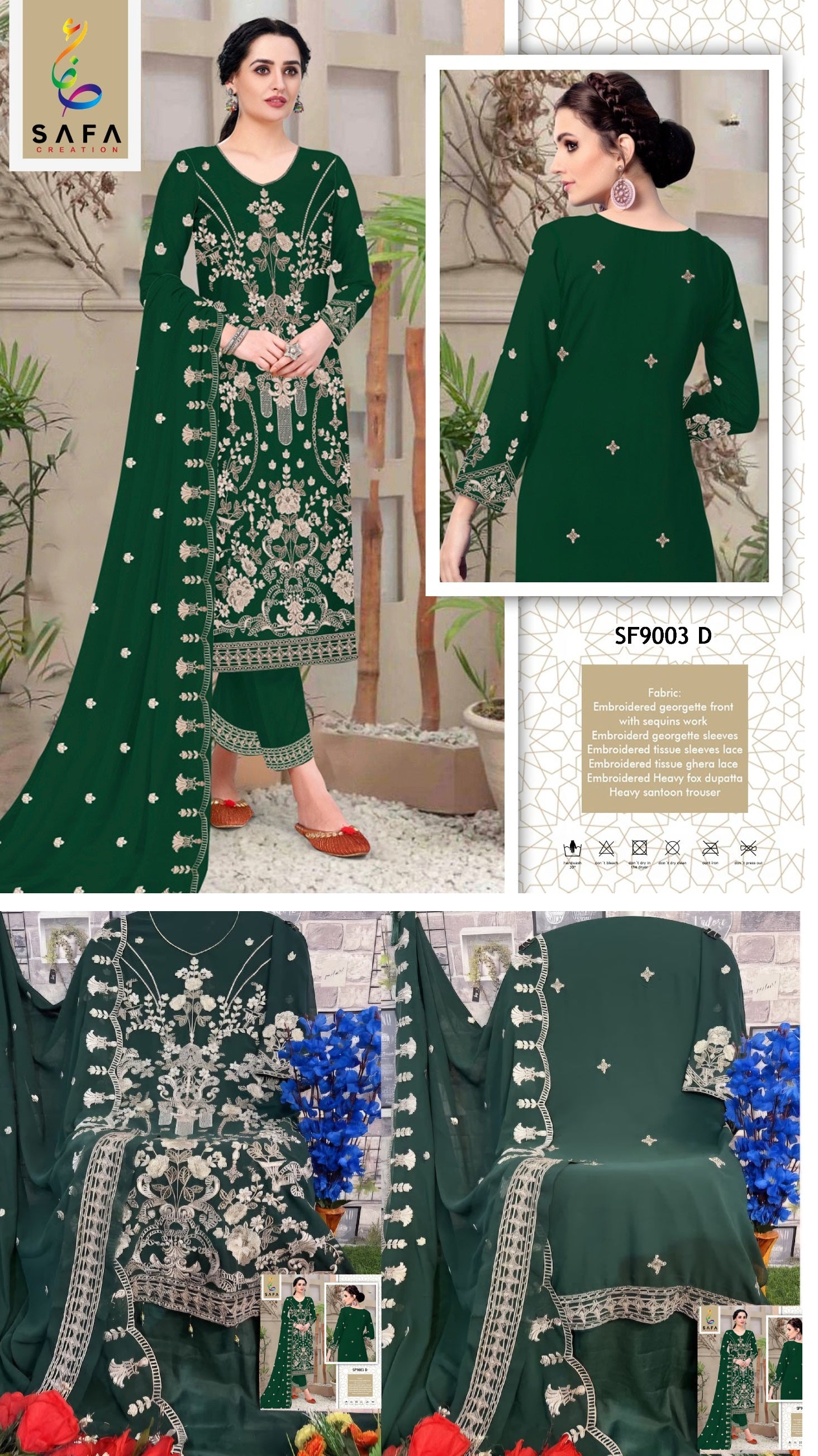 9003D Safa Creation Pakistani Salwar Suits