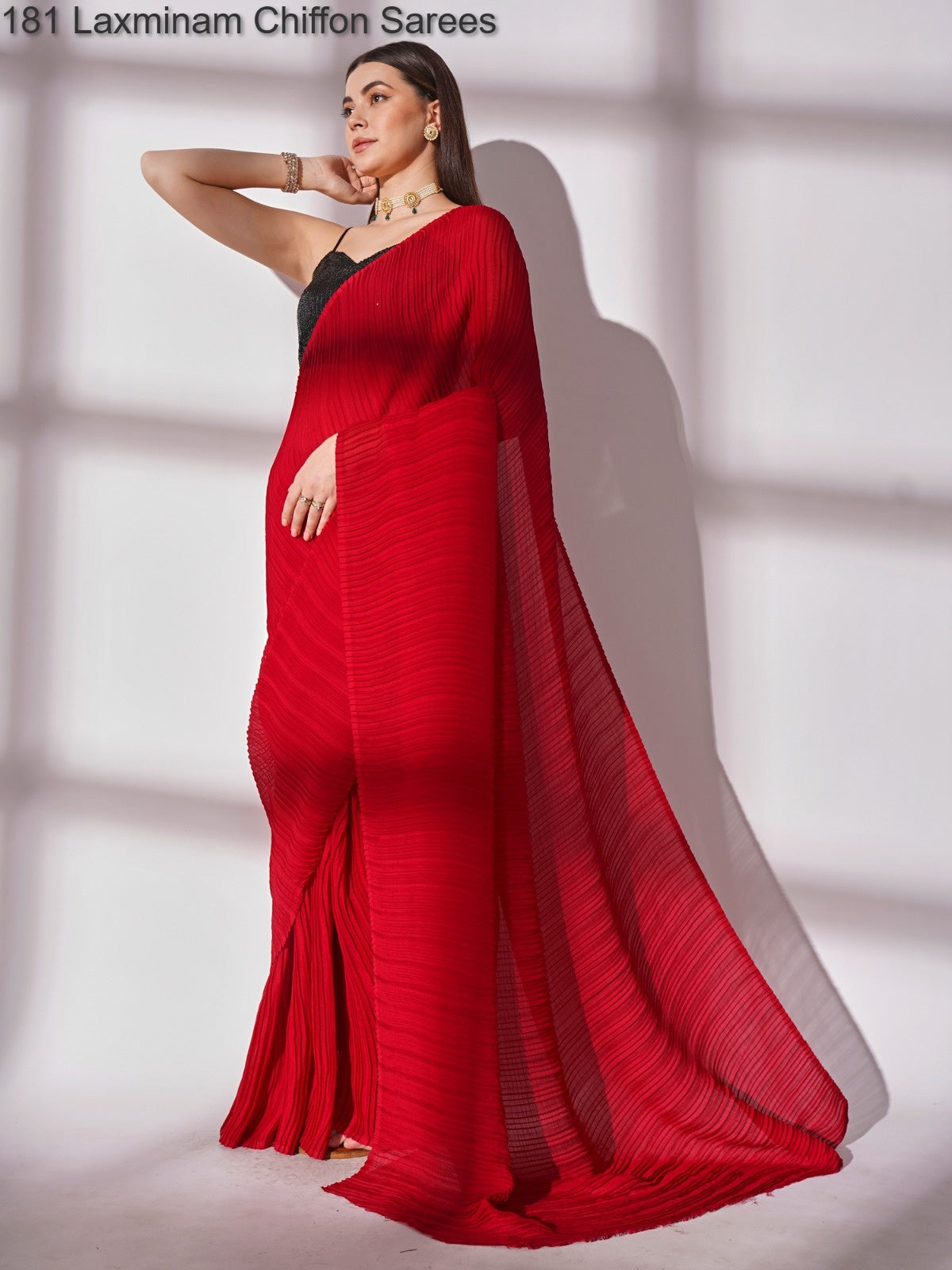 181 Laxminam Chiffon Sarees