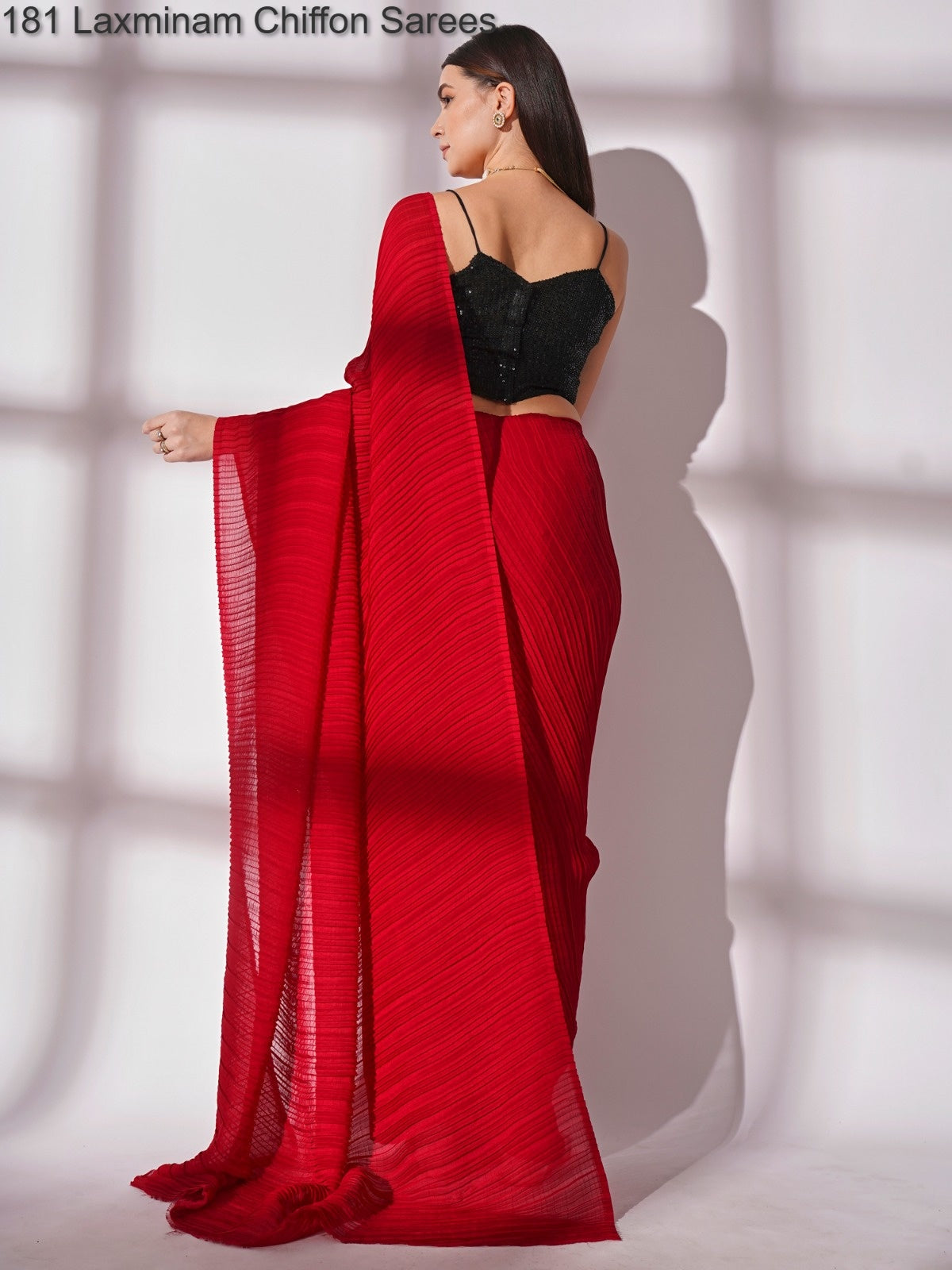 181 Laxminam Chiffon Sarees