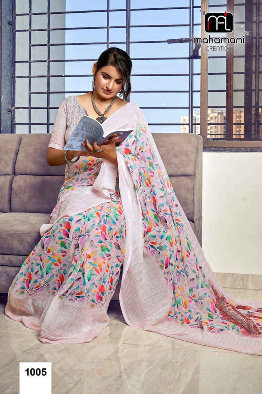 1005 Albeli Mahamani Creation Sarees