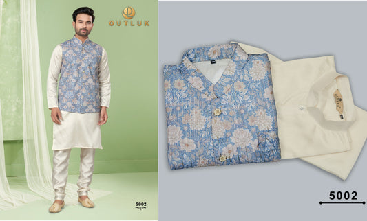 5002 Wedding Collection Vol 5 Outluk Mens Kurta Pyjama