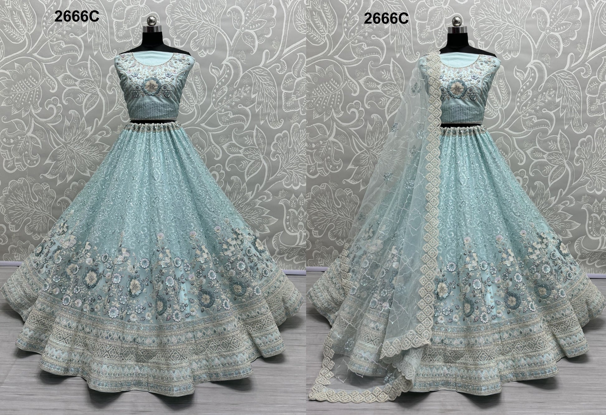 2666C Anjani Art Lehenga Choli