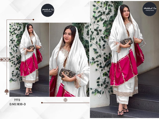 1830-D Mehboob Tex Denting Jimmy Choo Pakistani Readymade Suits