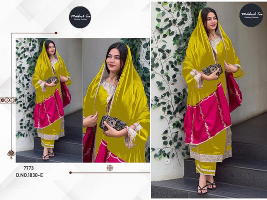 1830-E Mehboob Tex Denting Jimmy Choo Pakistani Readymade Suits