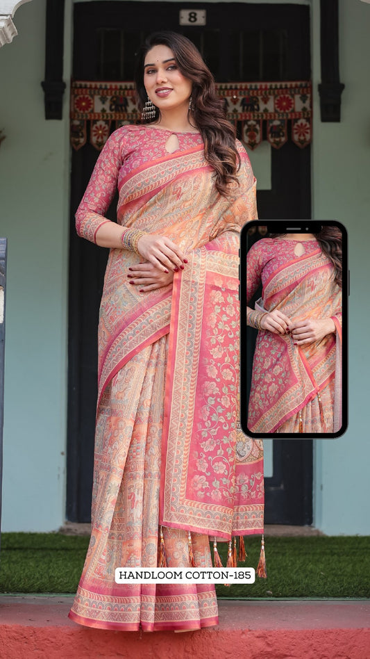 185 Almaari Cotton Sarees