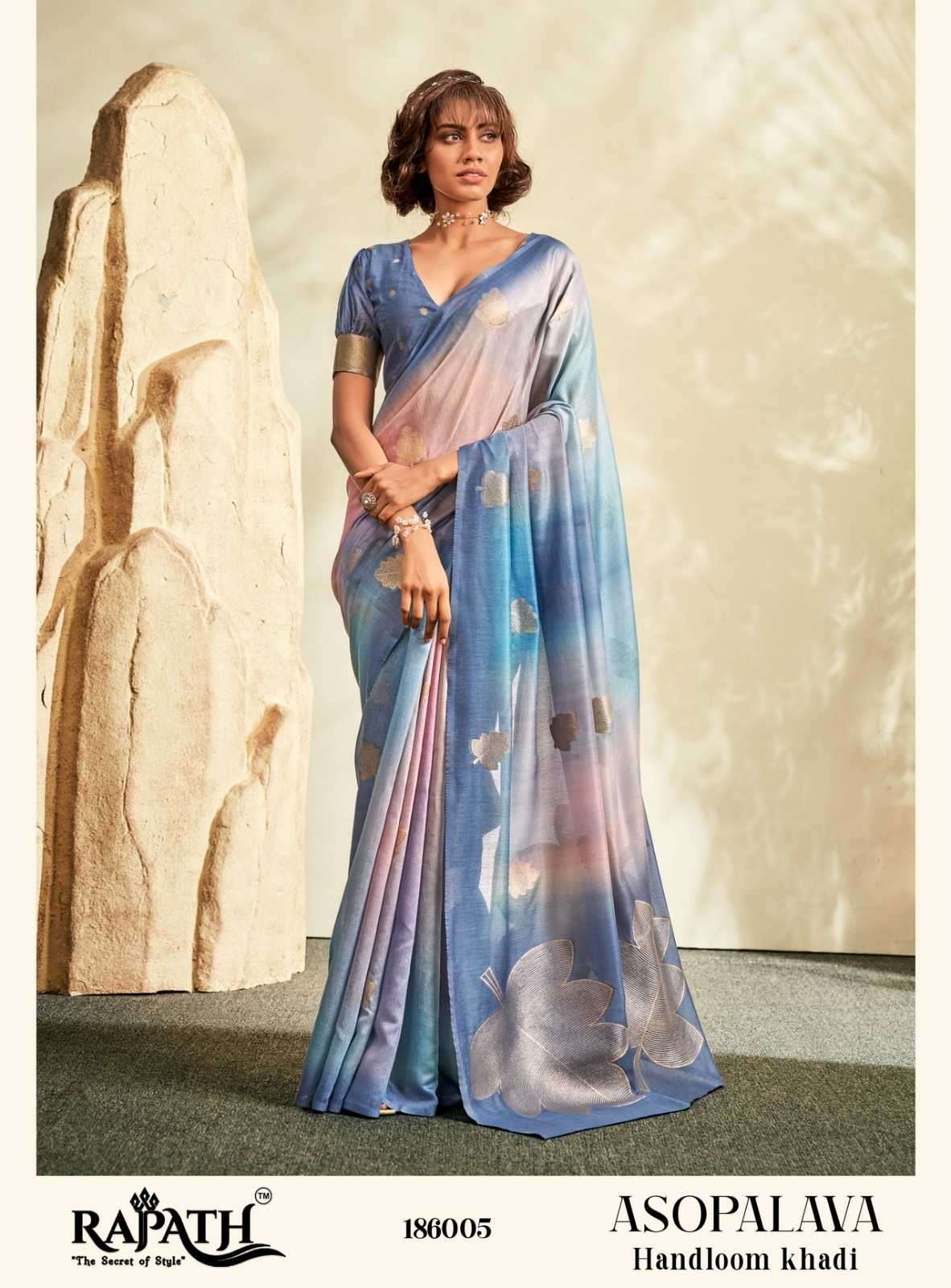 186005 Asopalava Rajpath Silk Sarees
