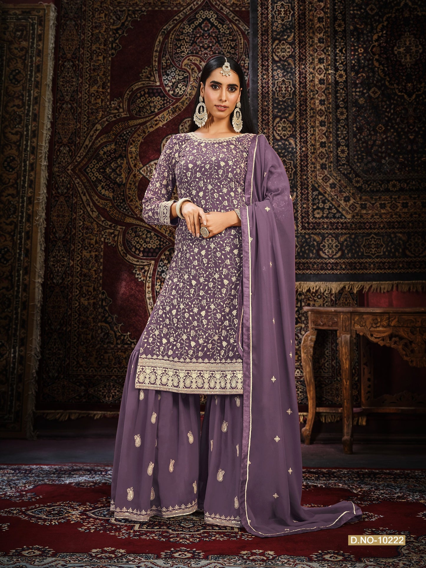 10222 Vol 22 Anjubaa Unstitched Suits