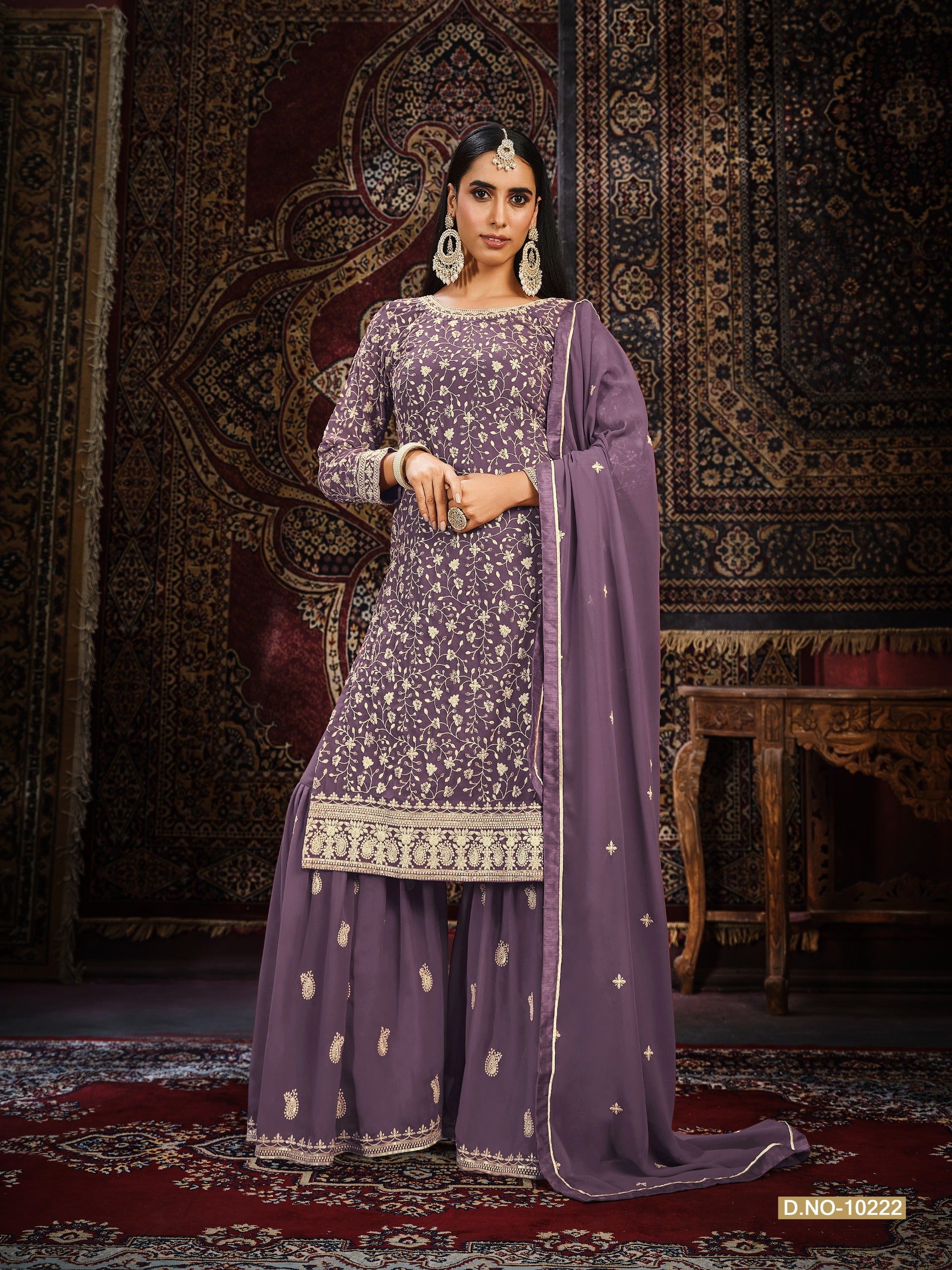 10222 Vol 22 Anjubaa Unstitched Suits