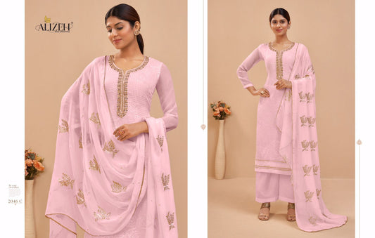 2046C Murad Vol 9 Alizeh Unstitched Suits