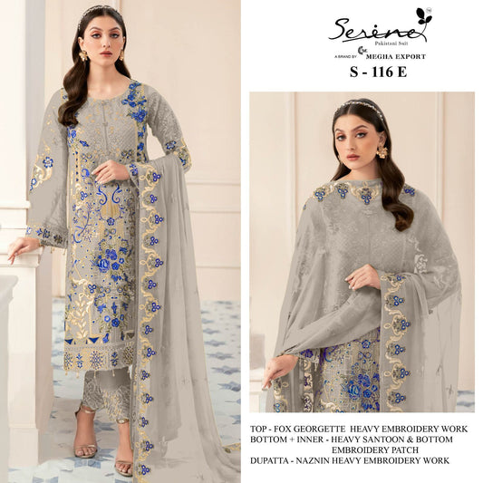 S-116-E Serine Pakistani Salwar Suits